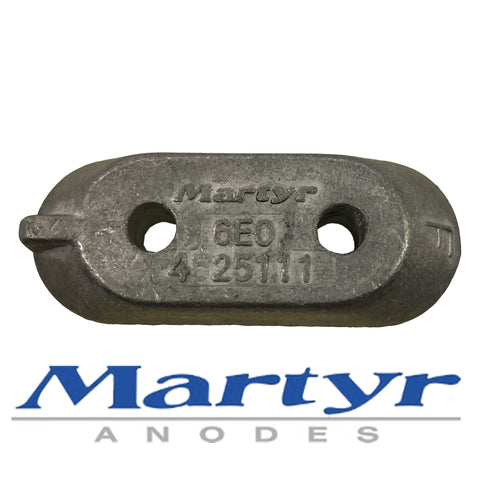 OMAX saltwater transom bracket anode by Martyr to suit Yamaha & Selva Outboards, replacing 65W-45251-00