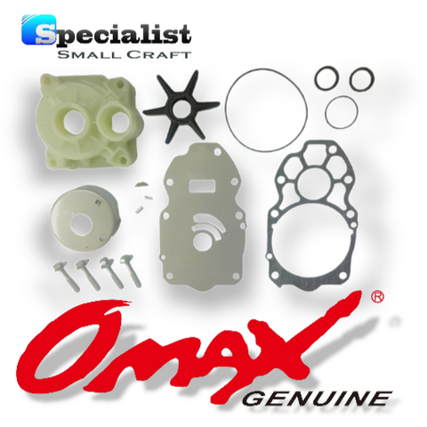 OMAX Water Pump Kit with Housing to suit Yamaha & Selva 4.2L V6 225-300hp Outboards, replacing Pt. No. 6CE-W0078-01