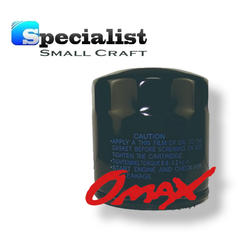 OMAX Oil Filter to suit Yamaha and Selva 150-250hp Outboards, replacing Pt. No. 69J-13440-01