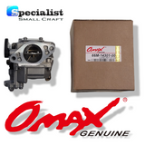 OMAX Carburettor Assembly for Yamaha F15A to replace Pt. No. 66M-14301-00