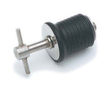 Stainless Steel / Neoprene T-Handle Twist Drain Plug (1"/25mm dia)