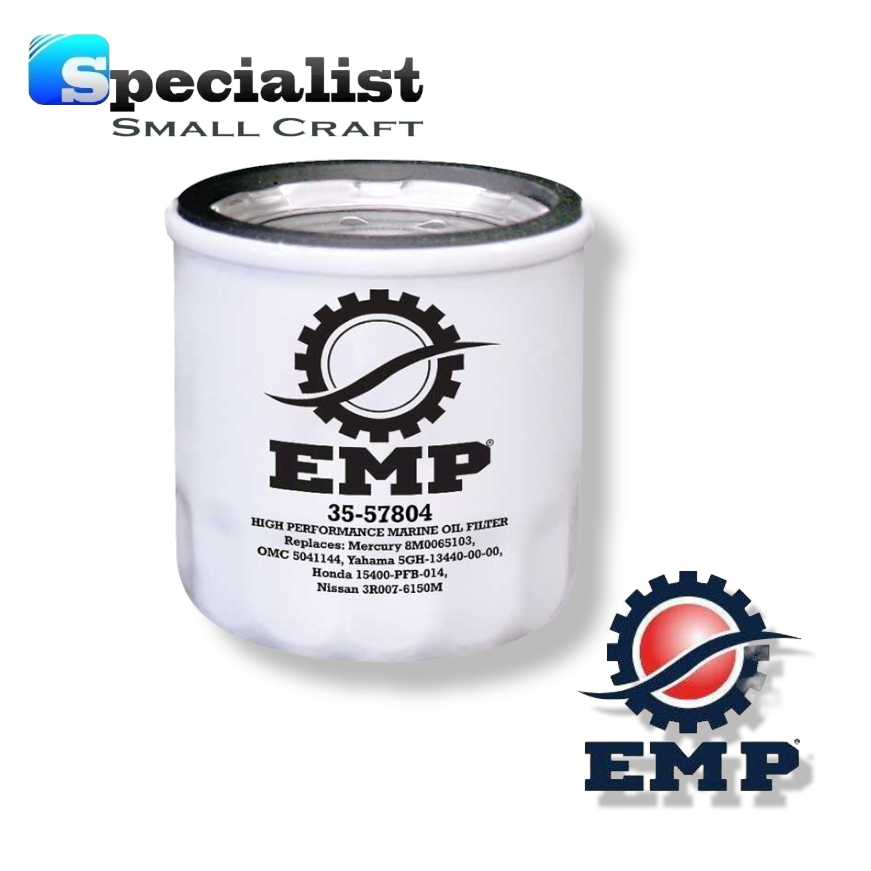 Oil Filter to suit Mercury, BRP, Yamaha, Selva, Honda Tohatsu & Kawasaki 4-stroke Outboards & PWC