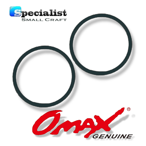 Pack of 2 OMAX "63V" Water Pump Housing O-Rings to suit Yamaha & Selva 9.9-15hp Outboards