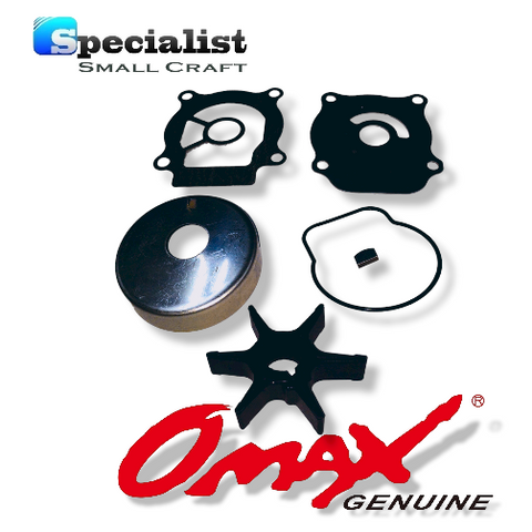 OMAX Water Pump Kit to suit Suzuki DF40A - DF60A Outboards, replacing Pt. No. 17400-88L00 - 01