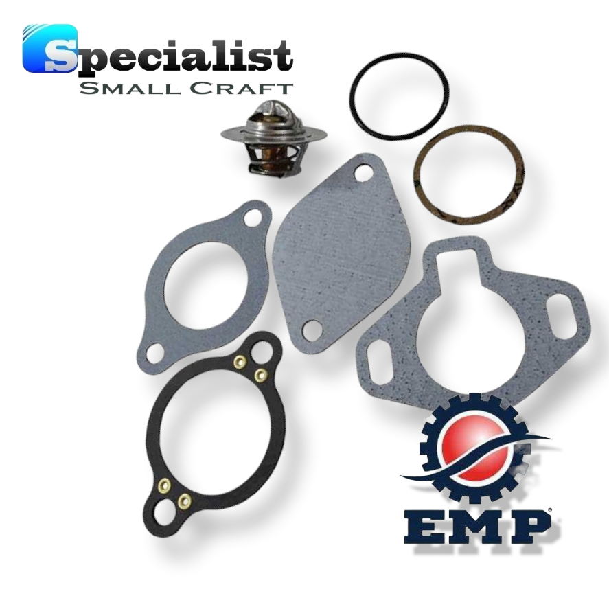 Thermostat Kit (160°F) for MerCruiser V6 & V8 non-high performance GM engines with standard cooling