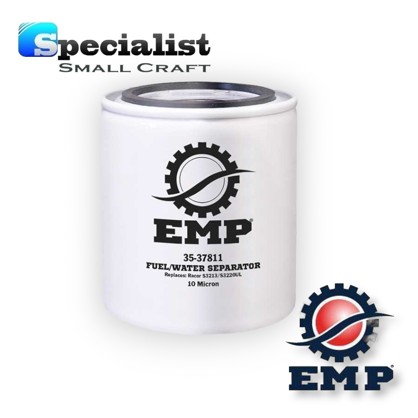 10 Micron Water Separating Fuel Filter for Outboard, & Inboard / Sterndrive engines, replacing Racor S3213/S3220UL