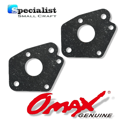 Pack of 2 OMAX Intake Manifold Gaskets to suit Yamaha 6C & 8C Outboards, replacing Pt. No. 6G1-14198-A1