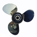 10 1/8" x 12" PolaStorm Polished Stainless Propeller to suit Yamaha & Selva 20-30hp