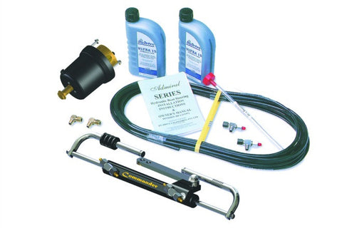 HyDrive Commander Bullhorn Steering Kit for Outboards up to 150hp (COMKIT6)