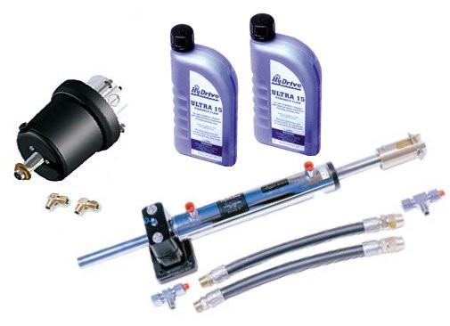 HyDrive Admiral Balanced Cylinder Steering Kit for Inboards or Jets (IBKIT4)