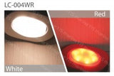 IP66 Marine WaveLED Dual Colour White / Red Ceiling Light