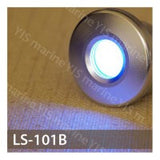 LED IP67 Blue Courtesy Light with Anodized Aluminum Bezel