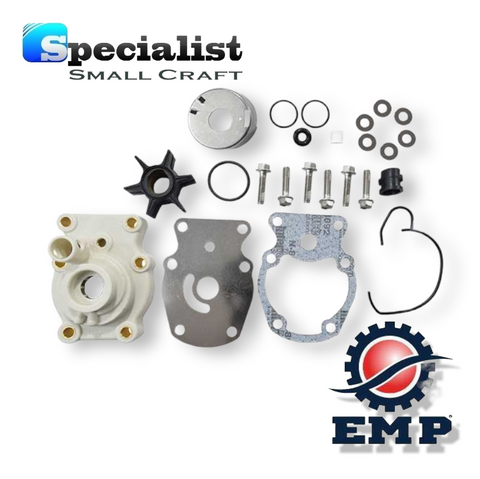 Water Pump Kit with Housing for Johnson Evinrude 2-cyl 18-20hp & 3-cyl 25-35hp outboards