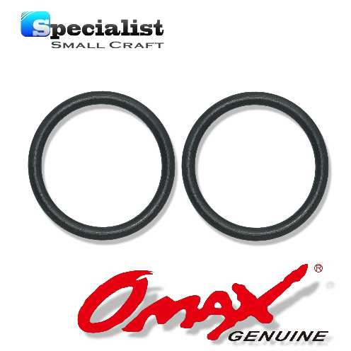 Pack of 2 OMAX O-Rings for carburetor & fuel pump on Yamaha & Selva F2.5 - F25 Outboards