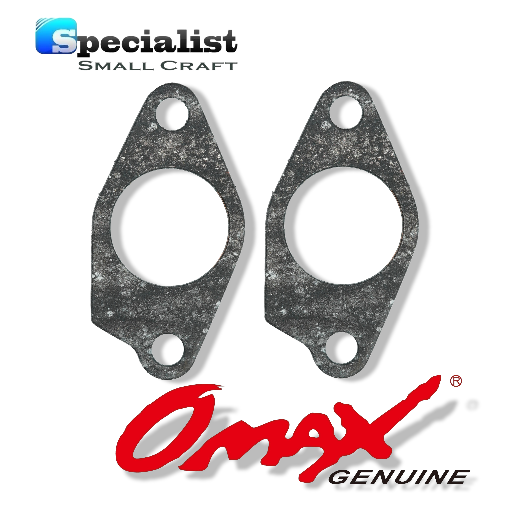 Pack of 2 OMAX Intake Manifold Gaskets to suit Yamaha F4B, F5A & F6C Outboards, replacing Pt. No. 6EE-E3646-00