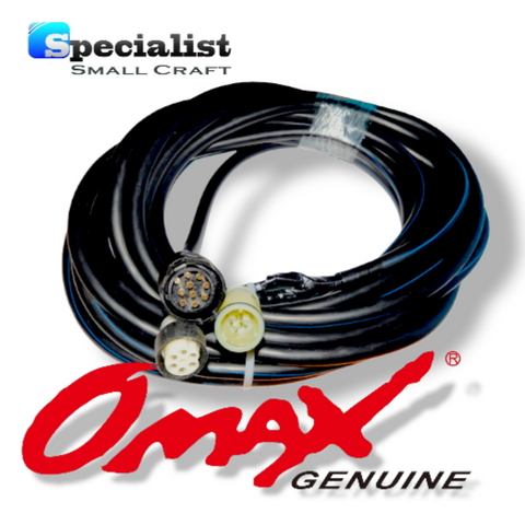 OMAX 9.5m Primary 10-Pin Wire Harness to suit Yamaha 704 & 6X3 Remote Control Boxes