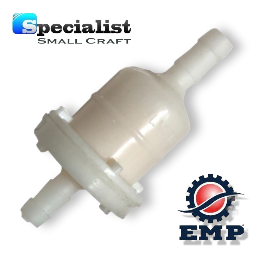 Inline Fuel Filter to suit small Mercury/Mariner/Tohatsu/Honda Outboards