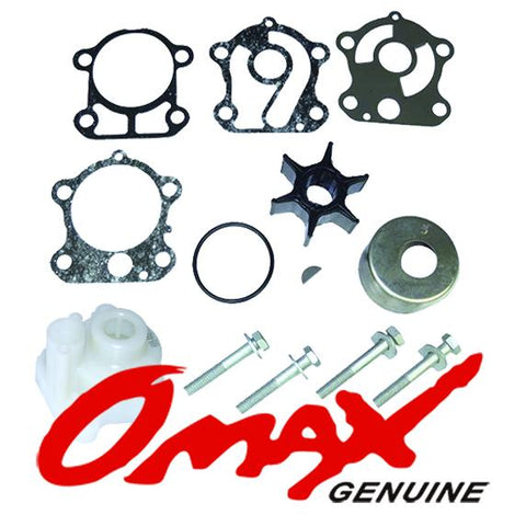 OMAX Water Pump Kit with housing to suit Yamaha 60-90hp Yamaha 2-Stroke Outboard Motors, replacing Pt. No. 692-W0078-02