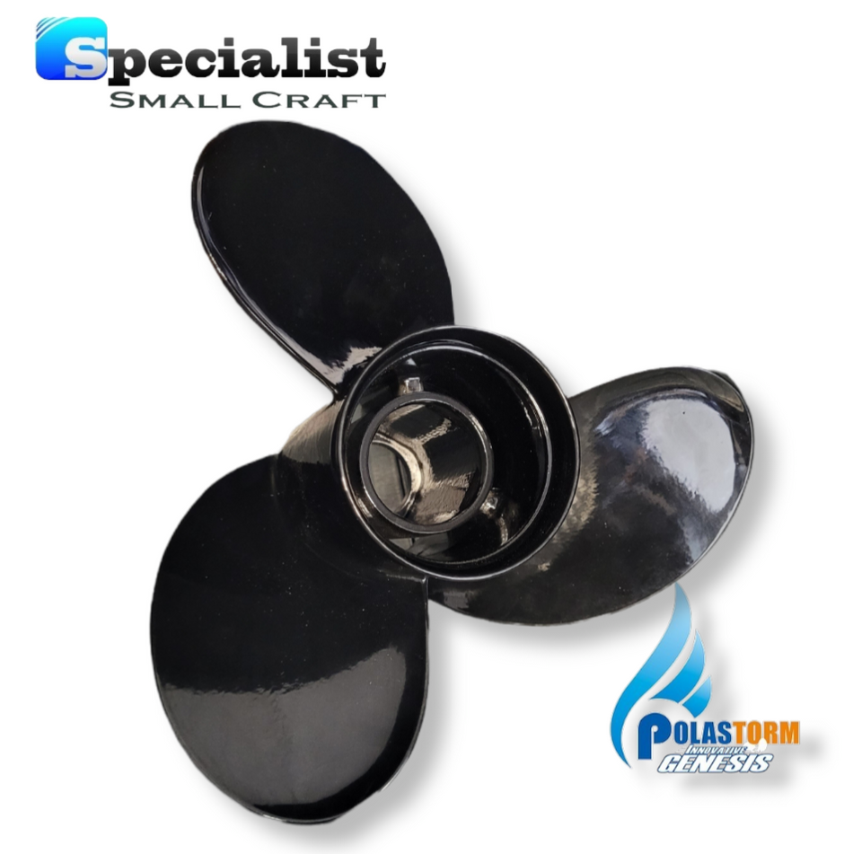 10 3/8" x 13" PolaStorm Titanium-Aluminium Blade Unit (3 1/4" hub)