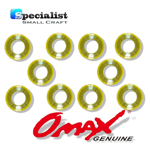 10x OMAX Sump Oil Drain Screw Washers / Seals for Mercury Mariner Verado, replacing Pt. No. 26-888593