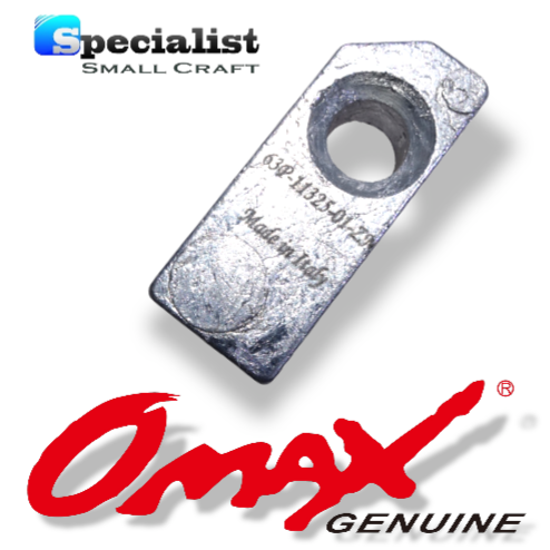 Saltwater cylinder block anode by Tecnoseal to suit Yamaha & Selva F150-F350 Outboards, replacing Pt. No. 63P-11325-01