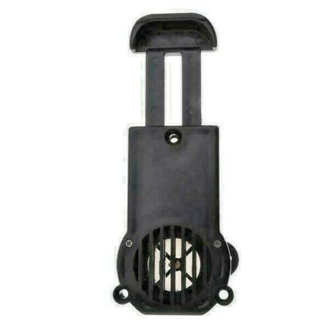 Guillotine style transom drain valve in black for RIB SIB and Dinghy