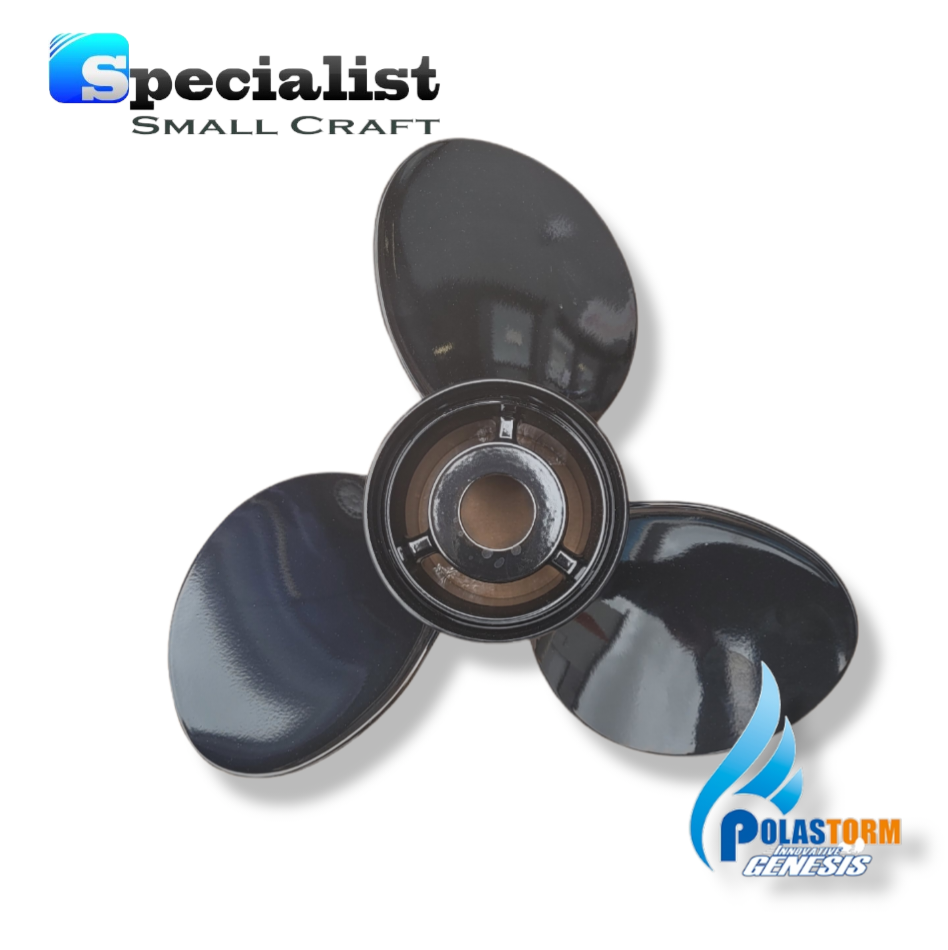 16" x 13" PolaStorm Titanium-Aluminium Blade Unit (4 3/4" hub)