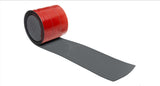 Dark Grey KeelShield. Tough Urethane protection with 3M VHB backing (per foot)