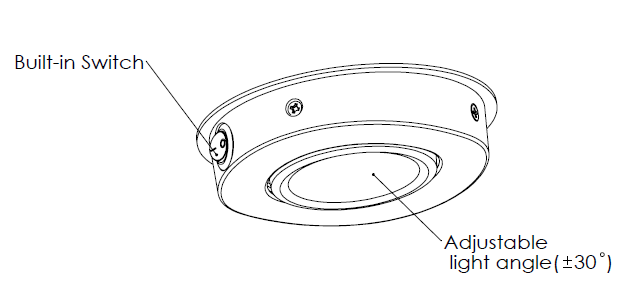 Led Light Rib Top View Metal cased high power LED ceiling light/spotlight. For Boat & RIB ...