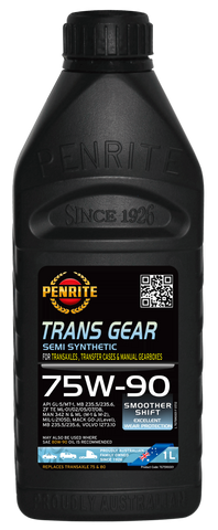 Penrite Trans Gear Semi Synthetic 75W-90 GL-5 Gear Oil (1L)