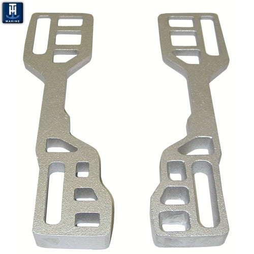 Reverse Outboard Transom Wedges: Reduce "Trim-In" and Increase "Tilt-Out"